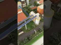 Meulage vertical de petit pain de laminoir de matière première 350tph