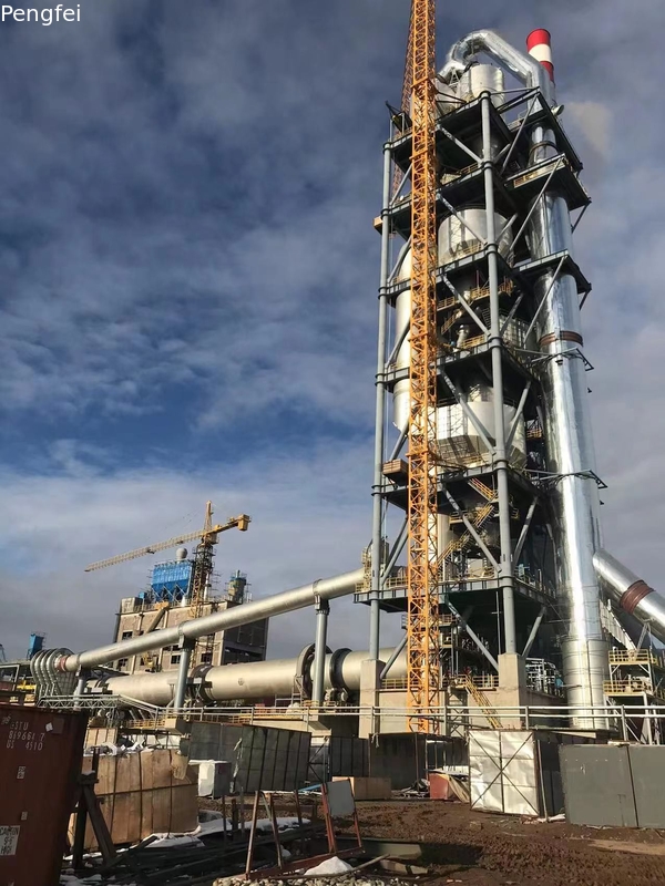 ASTM PORTLAND Cement Clinker Production Line 500tpd