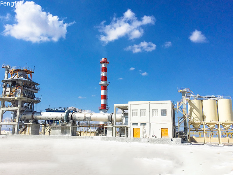 1000tpd Active Lime Production Line Rotary Kiln Lime Making Machine